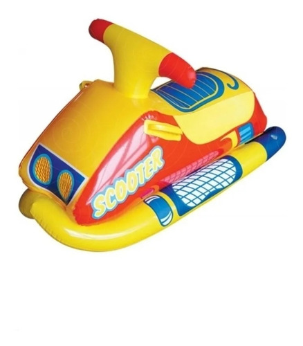 Moto De Agua Inflable Infantil Jet Sky Pileta Playa Flotador