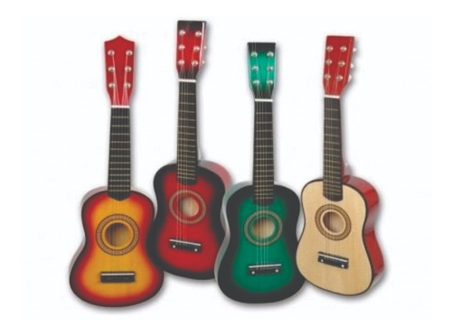 Guitarra De Madera Para Niños 21¨ Tamaño Ideal En Caja