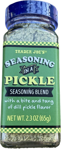 Trader Joe's Condimento En Pepinillo, Sabor A Pepinillo De E