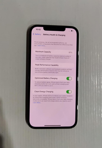 Apple iPhone 12 Pro Max 128gb Grafito Usado Bateria Al 81_ap