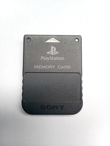 Memory Card  Playstation 1 Ps1 Original Grafito
