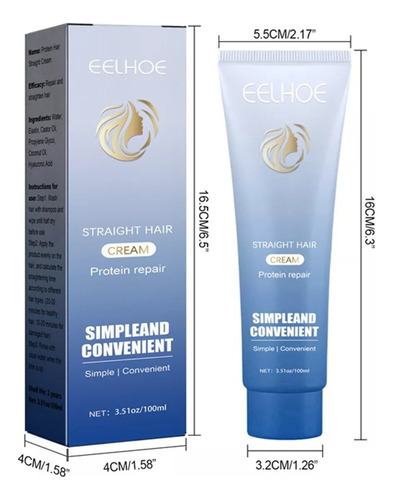 - Crema For Alisar El Cabello Tanto For Hombres Como For Mu