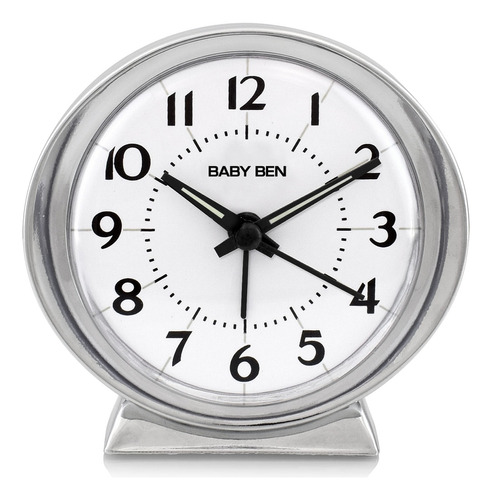 Westclox Reloj Despertador Tradicional Baby Ben  Con Pre