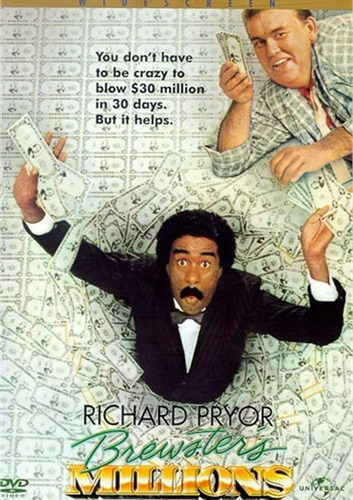 Dvd Brewster´s Millions / Como Gastar Un Millon De Dolares