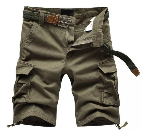 Pantalones Cortos Tácticos Multibolsillos Para Hombre 2023