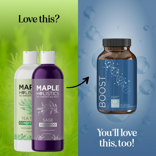 Set De ChampĂș Y Acondicionador Maple Holistics Tea Tree