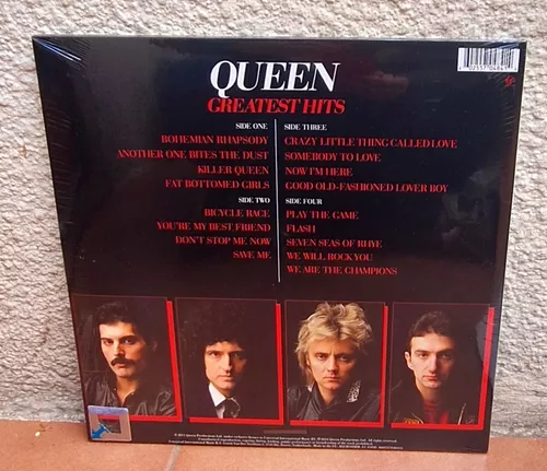 Queen Greatest Hits Vinilo 2 Lp Nuevo Importado Sellado