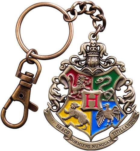 Llavero Con Escudo Escuela Hogwarts  Harry Potter