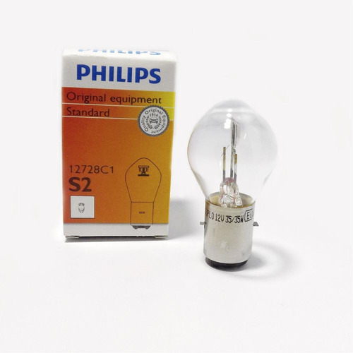 Bombillo Farola Suzuki Gn125 Philips(12v35 35w)