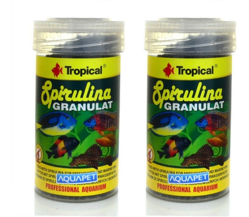 Ração Spirulina Granulat 44g Tropical