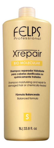 Felps Profissional Xrepair Bio Molecular - Shampoo 1000ml