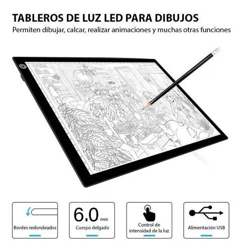 Mesa Luz Led A3 Pad Artist - Librerías Campoamor