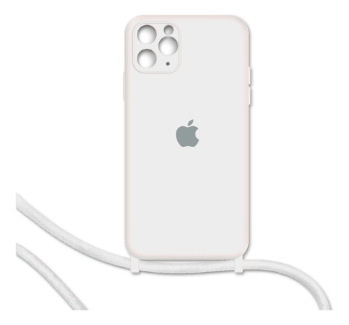 Funda Silicona Con Correa Para iPhone 13 Común