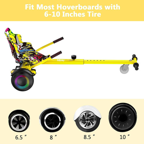 Accesorio De Asiento De Kart Hoverboard Hc01 Scooter De...