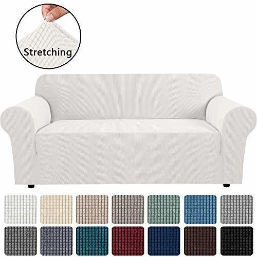 H.versailtex Fundas De Sofa Elasticas , Protector Blanco Mar