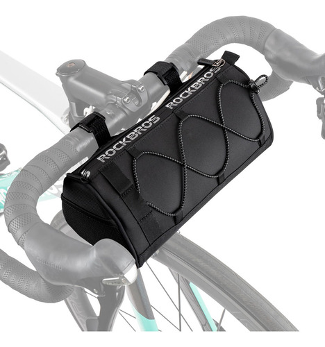 Rockbros - Bolsa Para Manubrio De Bicicleta Con Bolsa De Gra