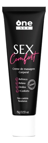 Gel Lubrificante Dessensibilizante Anal Premium Sex Comfort Sabor Não Comestível