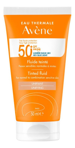 Avène triasorb crema protector solar 50+ con color 50ml