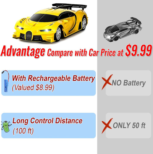 Coche De Control Remoto, Coches Drift Rc Recargables De Alta