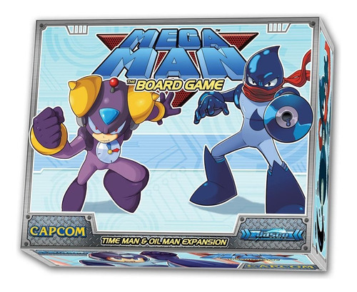 Mega Man: The Board Game Time Man & Oil Man Expansion