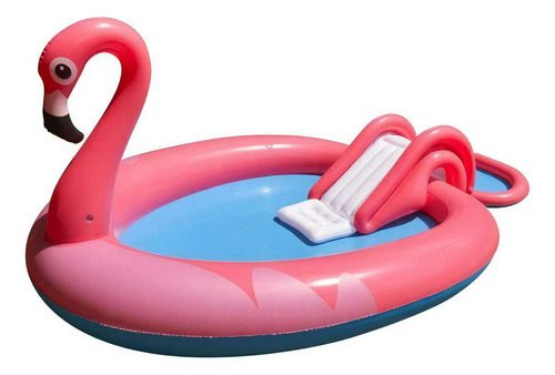 Piscina Playground Infantil Flamingo Inflável Jilong