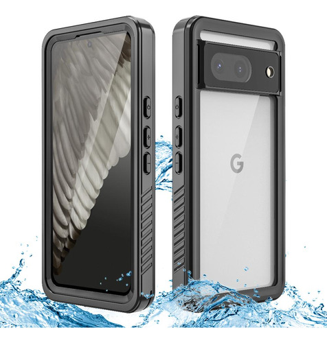 Caso Para Google Pixel 8 Ip68 Impermeable Completo 12ft