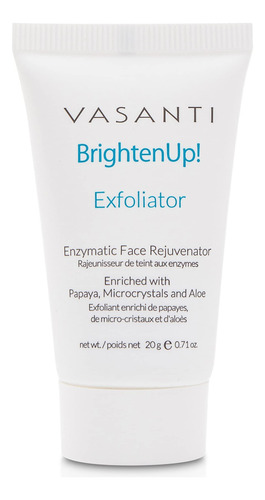 Rejuvenecedor Facial Vasanti ¡brighten Up! Exfoliante Suave,