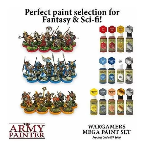 The Army Painter Juego de pintura – Kit de pintura en miniatura con 100  bolas de mezcla a prueba de óxido y 60 pinturas acrílicas no tóxicas para