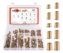 Comprar 191 Piezas De Insertos Roscados Para Madera, 1\u002F4 -20, 5\u002F16 -