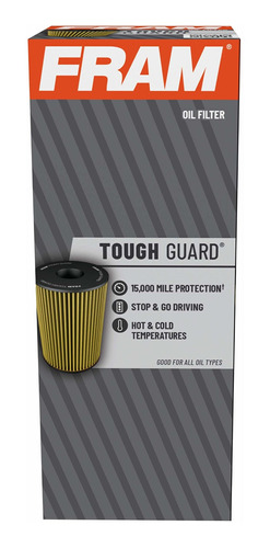 Fram Tough Guard Tg10246, Filtro De Aceite De Cartucho De Fl