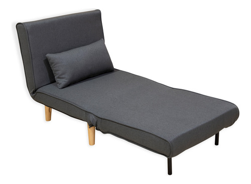 Sofá Cama Individual Sillon Reclinable Comodo Moderno Lino