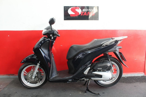 Imagem 4 de 10 de Honda Sh 150i 150 I Abs 2018 Azul