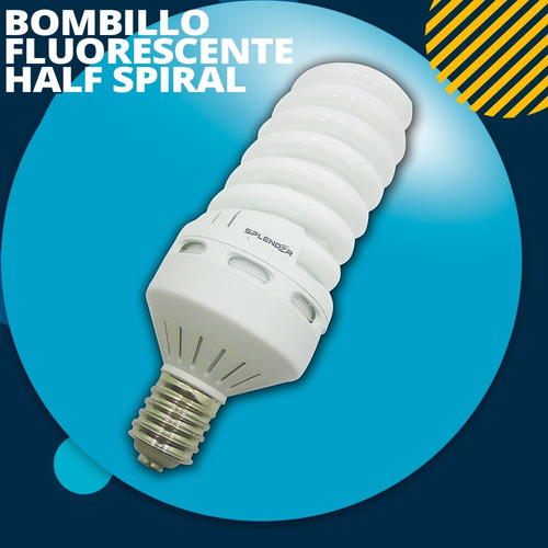 Bombillo Ahorrador Espiral 85w Splendor