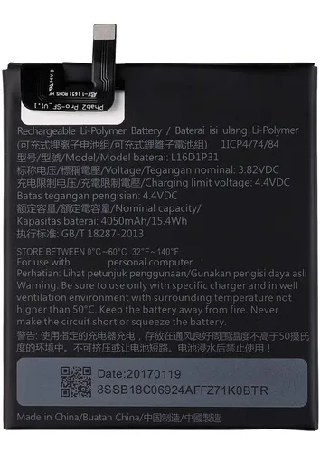 Lenovo Phab 2 Pro Batería De Repuesto 4050mha