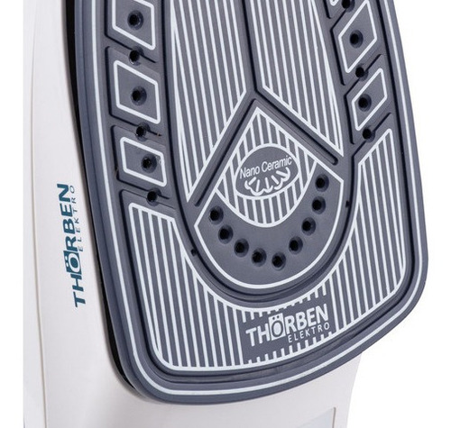 Imagen 5 de 7 de Plancha Thorben Nano Ceramic 2.2 Color Blanco