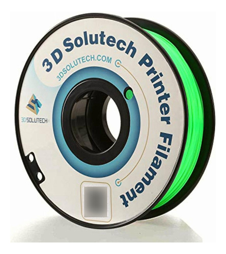 3d Solutech Petg175grn Filamento Para Impresora 3d De 1,75 Color Green