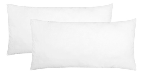 Almohada 2 Pack King Size Microfibra Firme Soft Nature Color Blanco
