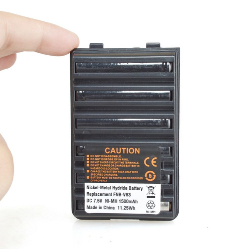 Fnb-v83 1500mah Batería De Ni-mh Para Radio De Vértice