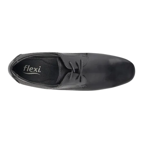 Zapatos Casuales Flexi 79501 Piel Negro Liso Cuotas sin inter s