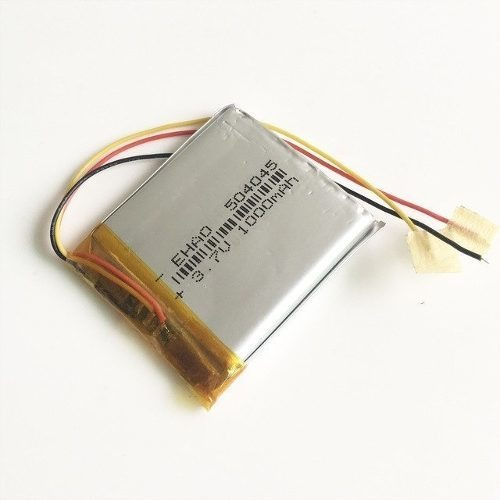 Bateria 1000mah 3,7v Nova Gps Multilaser 5 Pol Tracker Tv