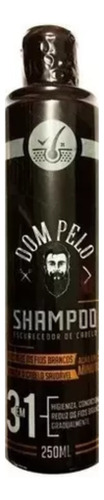 1 Shampoo Escurecedor Para Cabelo Branco 250ml Dom Pelo