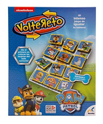 Juego Paw Patrol Voltereto Mod. Jca-1942 Marca Novelty®