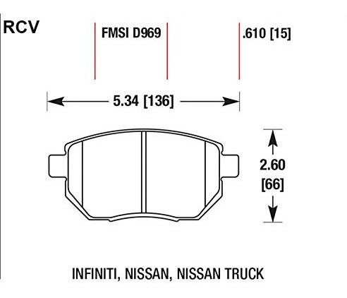 Balatas Disco  Delantera Para Nissan Maxima   2004