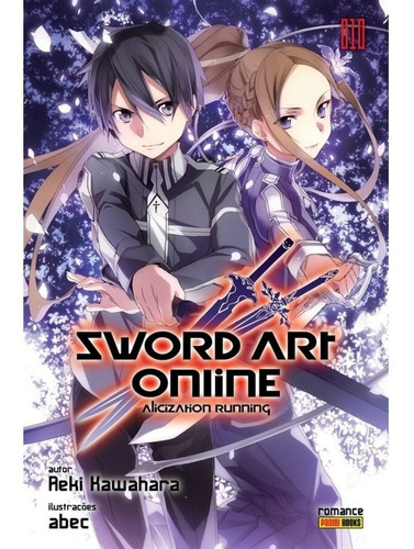 Literatura Novel Sword Art Online Volume 10º Lacrado Panini