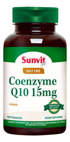 Coenzyme Q10 15mg - 120 Caps