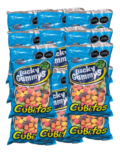 Gomitas Lucky Gummys Cubitos 29 Kg