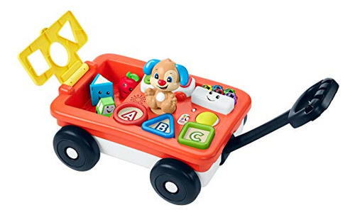 Pull Toy Wagon Fisher-price Ríe Y Aprende Pull & Play