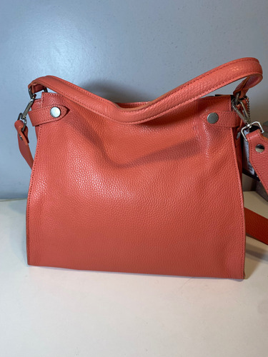 Cartera Maui Lazaro Color Coral Coral Lisa Níquel Coral (Usado)