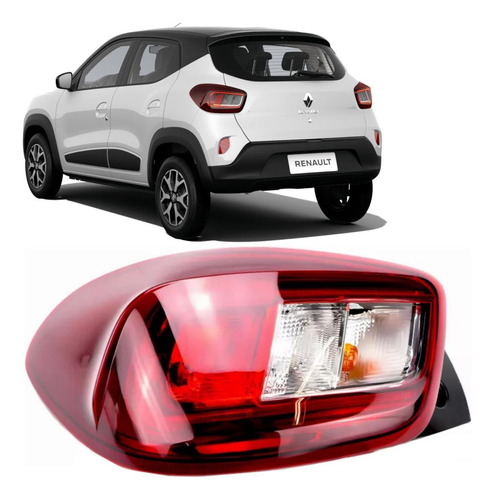 Lanterna Traseira Traseira Renalt Kwid 2023 2024 Le Com Led