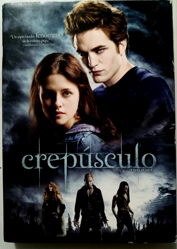 Crepúsculo Twilight Robert Pattinson Dvd Con Slipcover